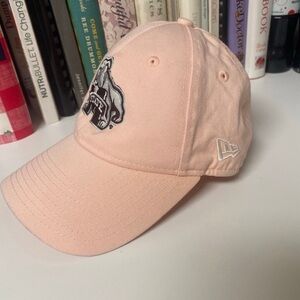 Pink New Era 9Forty Women’s Mississippi State Bulldog Adjustable Hat